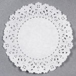 NORMANDY White Paper Doilies  4", 6", 8", 10", 12", 14", 16" Round Chargers, Placemats
