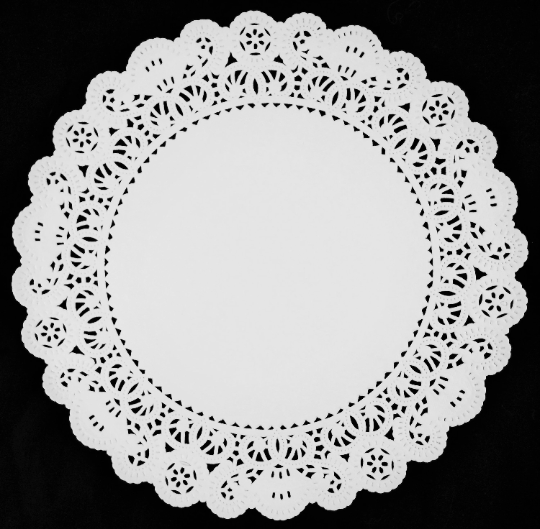 14" NORMANDY White Paper Doilies