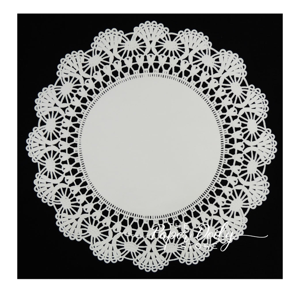 CAMBRIDGE White Paper Lace Doilies The Paper Doily Store
