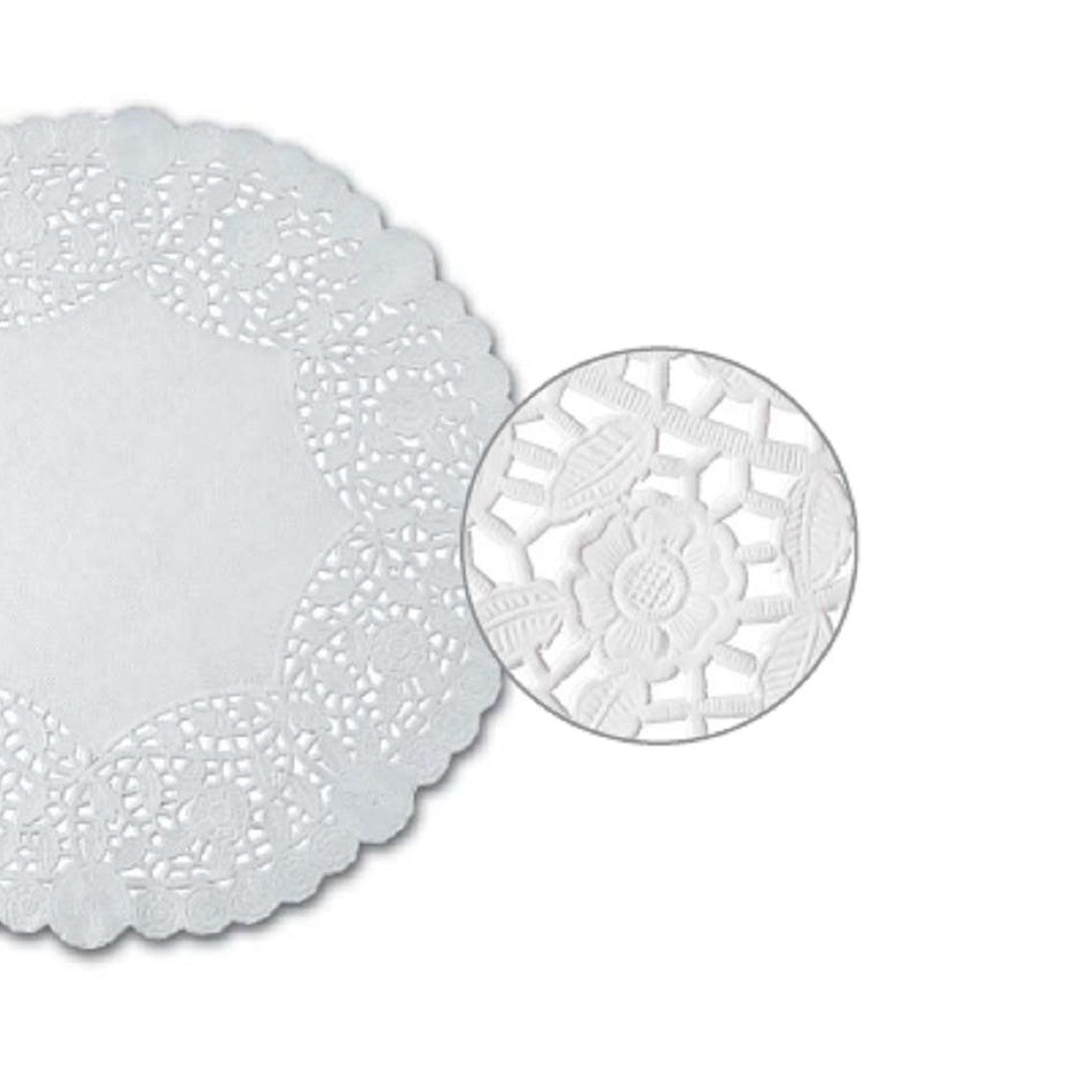 4 Inch Silver Round Lancaster Paper Doilies 100 Count – PEPPERLONELY –  Beads, Buttons, Crafts, Ribbons, Jewelry Findings