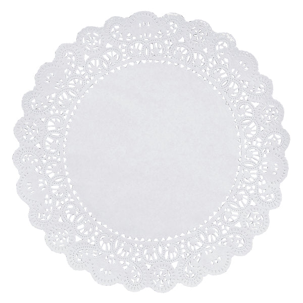 White Paper Doilies 4, 6, 8, 10, 12, 14, 16 Round Charger – The Paper  Doily Store