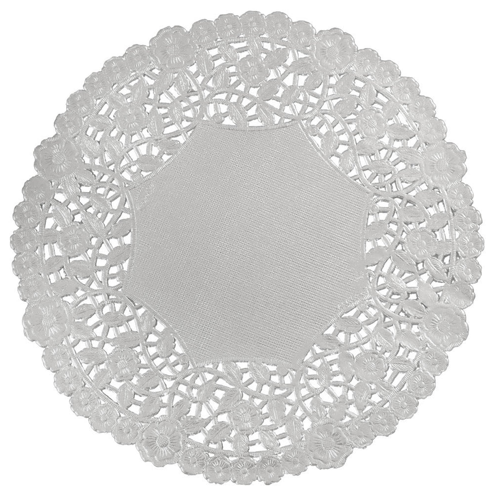 6.5 In. Round Gold Foil Doilies - 15 Ct.